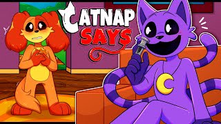 DogDay X CatNap's Game 'CatNap Says' | Poppy Playtime Chapter 3┃Comic Dub