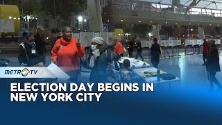 New York City Voters Head to the Polls for Mayoral Election