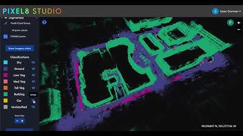 Boulder semantic segmentation + co registration demo