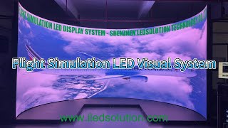Flight Simulation LED Visual System for Training
