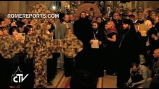 Video thumbnail of "El canto del Padre Nuestro en Arameo que conmovió al Papa en Georgia"