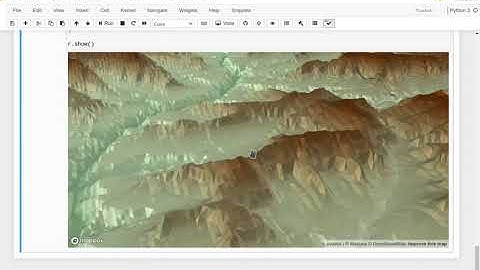 GEE Clip #37 - How to use Earth Engine with pydeck for 3D terrain visualization