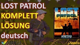 LOST PATROL 🧭 (1990) AMIGA ⭐ KOMPLETTLÖSUNG ⭐ TIPPS & TRICKS ⭐ DEUTSCH ⭐ HD ⭐