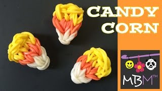 Rainbow Loom Band Candy Corn Charm Perfect for Halloween screenshot 4