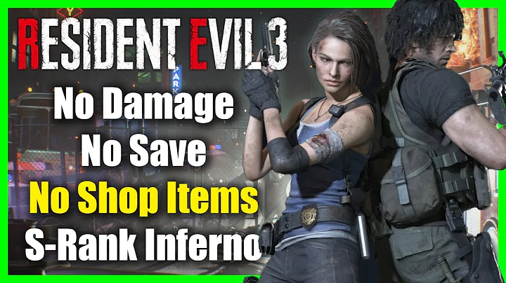 Resident Evil 3 REmake - No Damage No Save Inferno S-Rank (No Shop Items, PC)