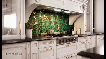 Kitchen design in Unreal Engine 4