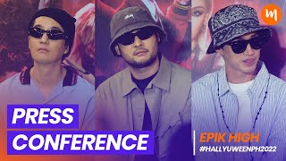 [PRESSCON] #HALLYUWEENPH2022: EPIK HIGH