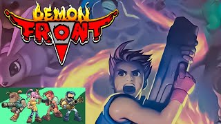 🔥 Demon Front Arcade (IGS, 2002) – Walkthrough Level 1 &amp; 2 🔥  #DemonFront #MetalSlug #IGSPGM