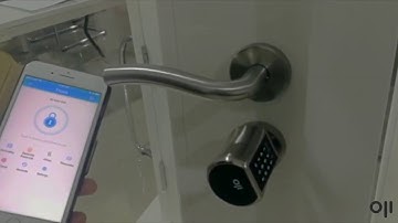 How to auto lock Oji Code+  Smart Door Lock