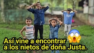 😱Así vine a encontrar a los nietos de doña Justa.😱