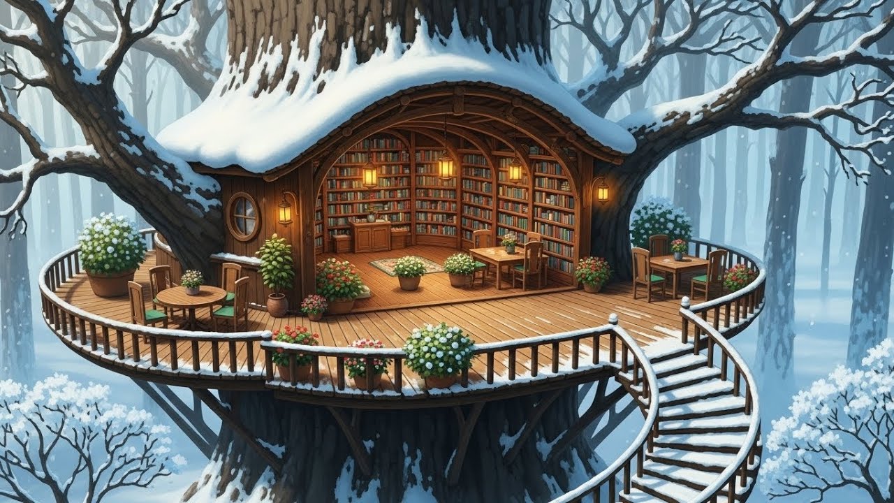 Take It Easy ❄️🌿 A February Day 🎄 to Relax / Calm / Chill to ~ with Spanish Coffee ☕ ~ Lo-fi Songs 🎧