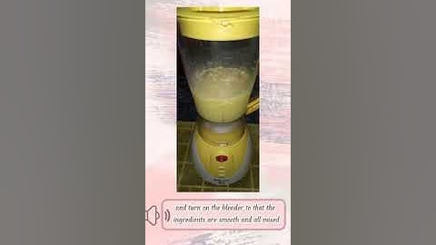 How to make durian ice pop🍹- procedure Text