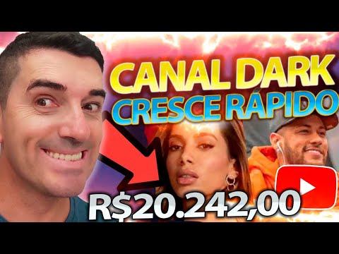 R$20.242,00 por mês 🚨 REVELADO Canal Dark QUE CRESCE Rápido