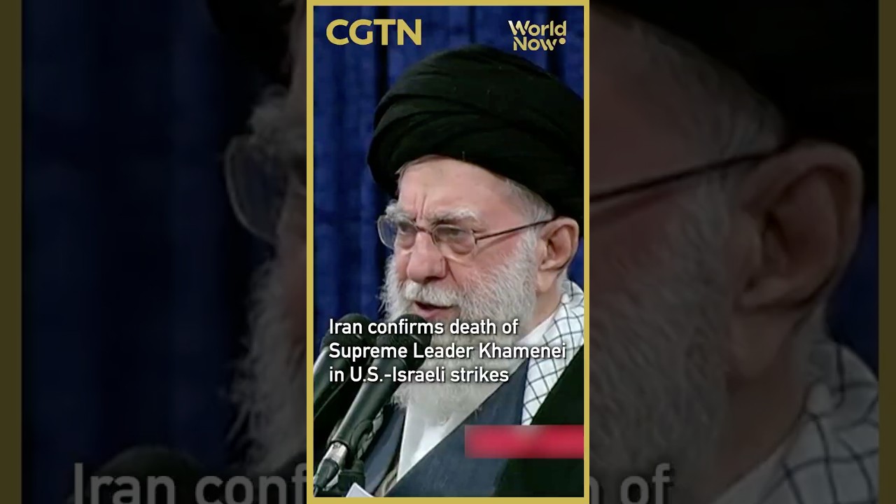Iran confirms death of Supreme Leader Khamenei in U.S.-Israeli strikes #worldnow