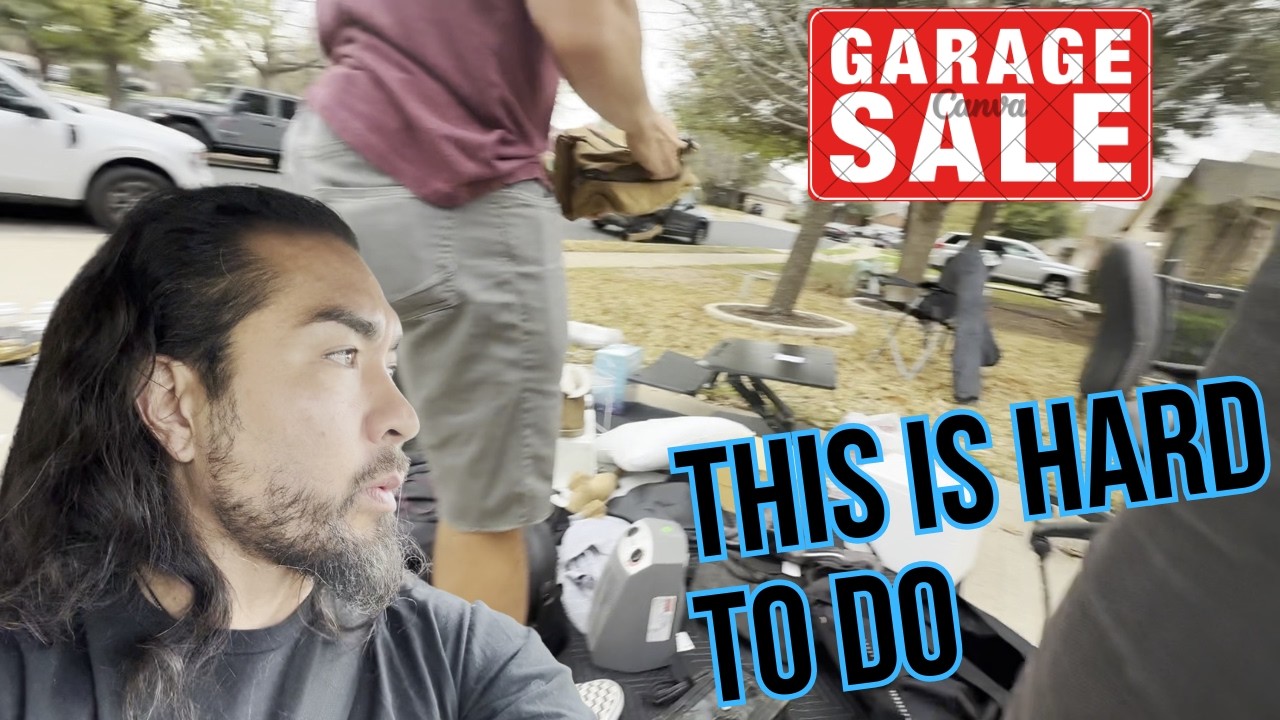 WE GO GARAGE SALE PICKING IN A TOUGH CITY - FOUND SOME ITEMS!