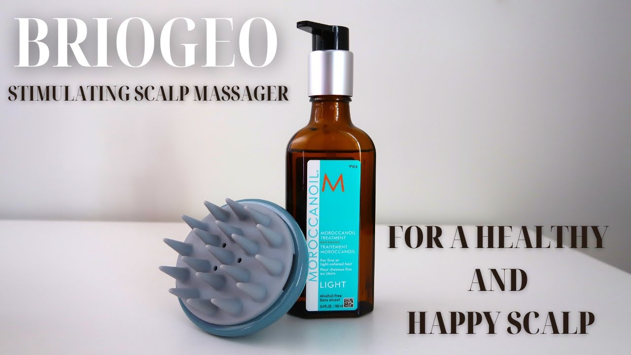 SCALP MASSAGE FOR HAIR GROWTH AND RELAXATION BRIOGEO STIMULATING