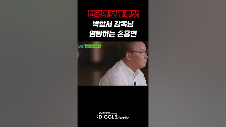 박항서 감독 전술 엿듣고 있었던 월클 손흥민