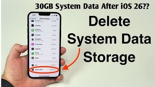 Clear 20GB+ System Data Instantly in iPhone | iPhone Storage Full Fix 2026