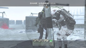 MW2 - Funny Game Winning Kill Cameo On Sub Base [2020]