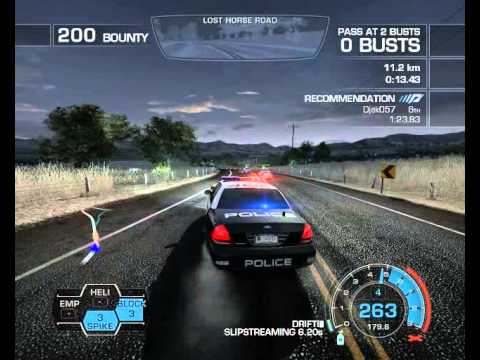 Need For Speed Hot Pursuit 2010 Dark Horse Ford Crown Victoria Police