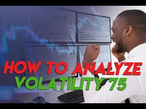 💰💰How to analyze the Volatility 75 index - volatility 75 index strategy