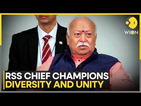 RSS Chief Bhagwat In London: 'Hindu Rashtra Means Diversity Is Natural, Unity Is Truth' | WION