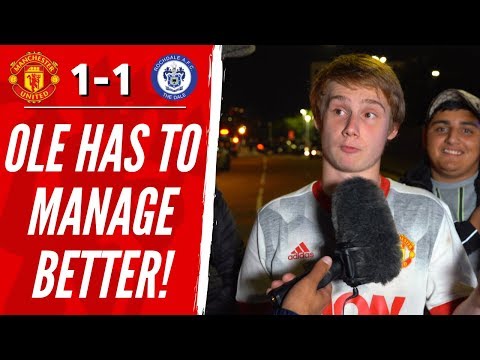 Man United 1-1 Rochdale | Ole Has To Manage Better!