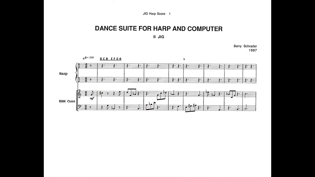 Barry Schrader:  Jig