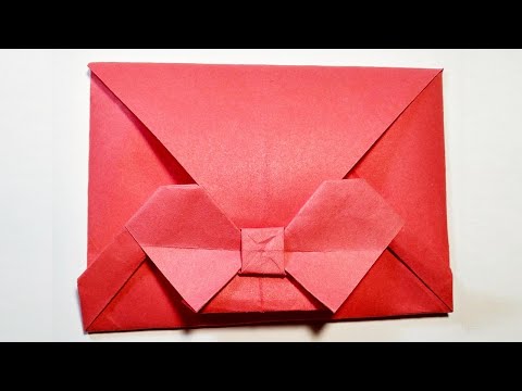 Конверт оригами мастер класс
