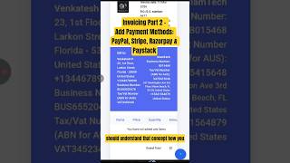 Part -2: Add Stripe, PayPal, Razorpay & Paystack to Receive Global Invoice Payments (Mobile Browser)