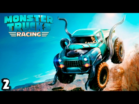 МАШИНЫ МОНСТР ТРАКИ ГОНКИ в стиле ХОТ ВИЛС. Прохождение игры MONSTER trucks racing