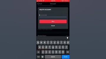 How to DELETE DISCORD ACCOUNT?