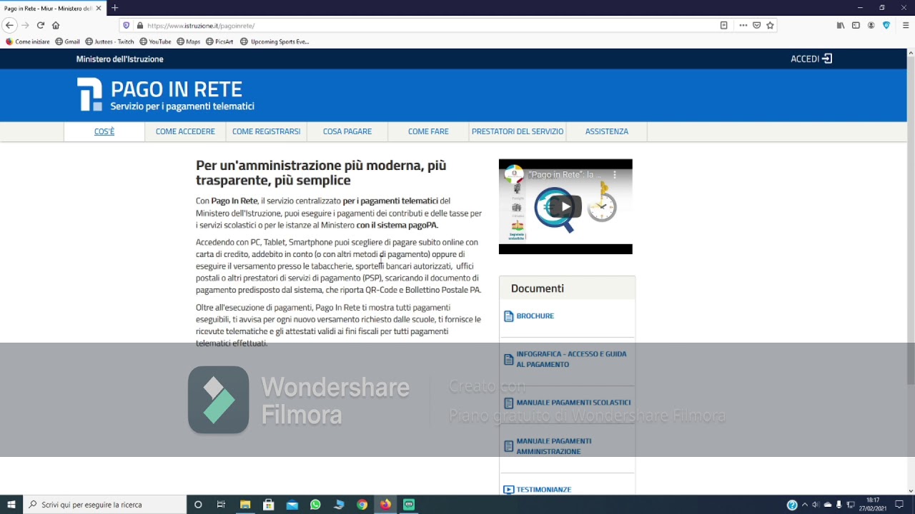 ISCRIZIONE PAGO IN RETE SCUOLA @TUTORIAL - YouTube