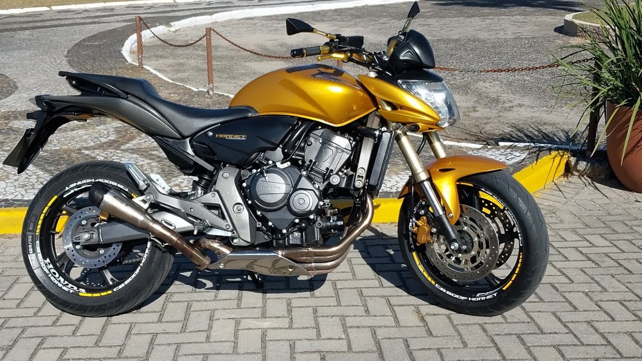 ESSA HORNET VAI SURPREENDER VOCÊ- HORNET CB600F 2010 DOURADA SD MOTOS ...