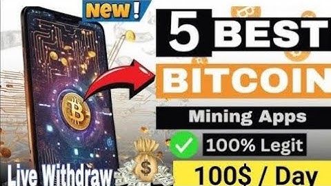 TOP Free 5 Bitcoin Mining Apps/Websites For Android and IOS!  | Bitcoin Mining 2025 | Live Withdraw
