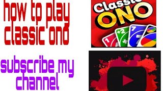 How to play classic ono screenshot 3
