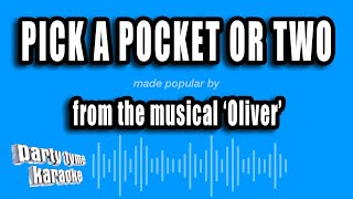 'Oliver' - Pick A Pocket Or Two (Karaoke Version)