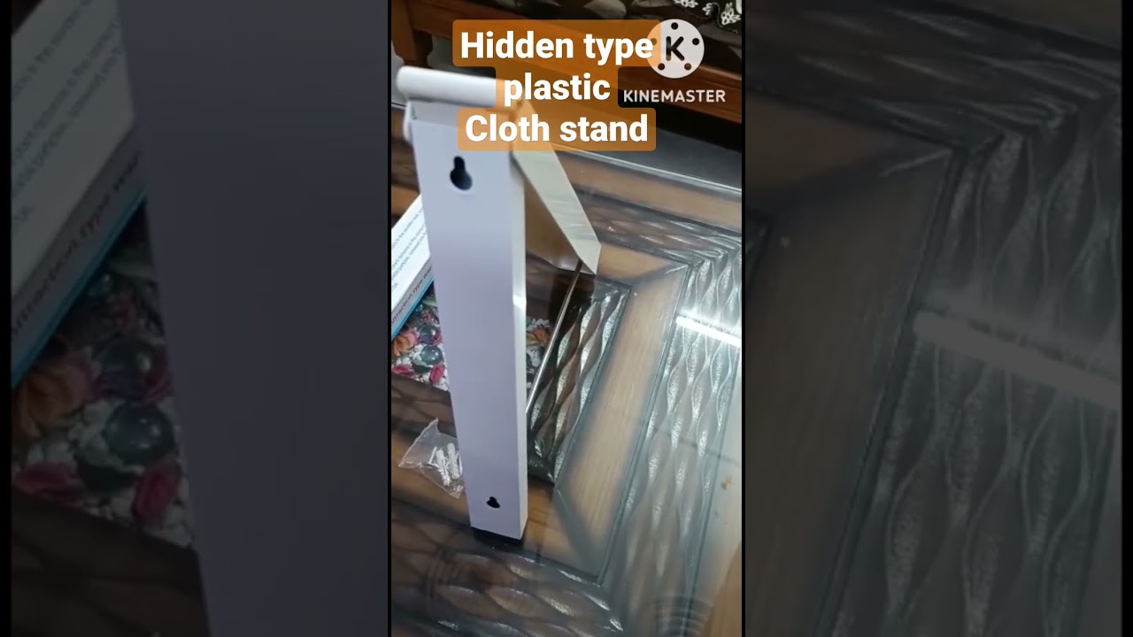 Clothes hanger stand rack.hidden type