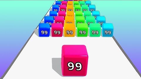 Jelly Run 2048 game play.all levels .android .ios .new update.