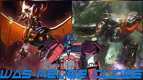 THE HORRIFIC TRUTH: GRIMLOCK VS PREDAKING