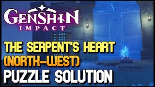 Genshin Impact - The Serpent's Heart North-West (Puzzle Solution) screenshot 4