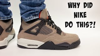 You WILL Be DISAPPOINTED! Air Jordan 4 Taupe Haze ON FEET!