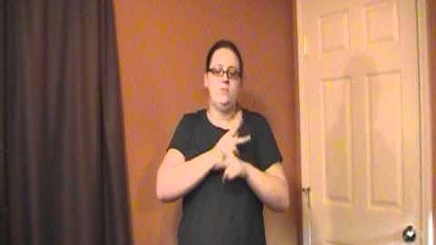 Because You Love Me (ASL)
