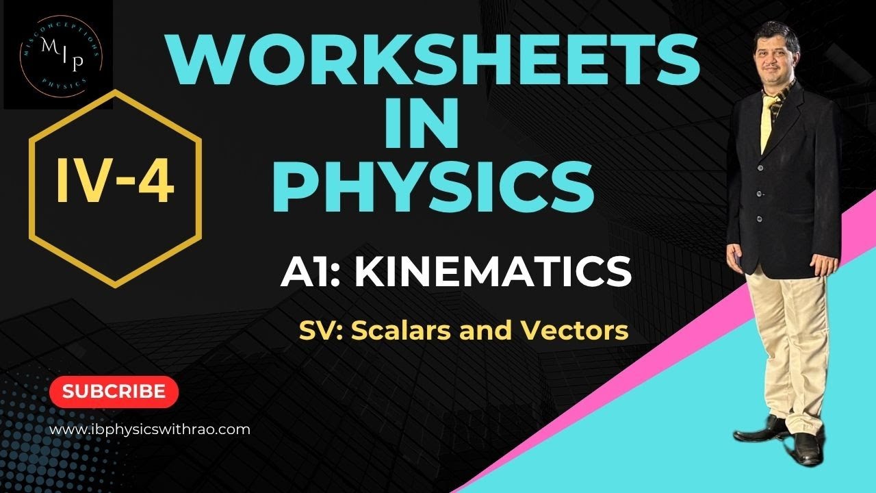 A1| KINEMATICS | IDENTIFYING VECTORS | IV-4: Which physical quantity requires both magnitude and