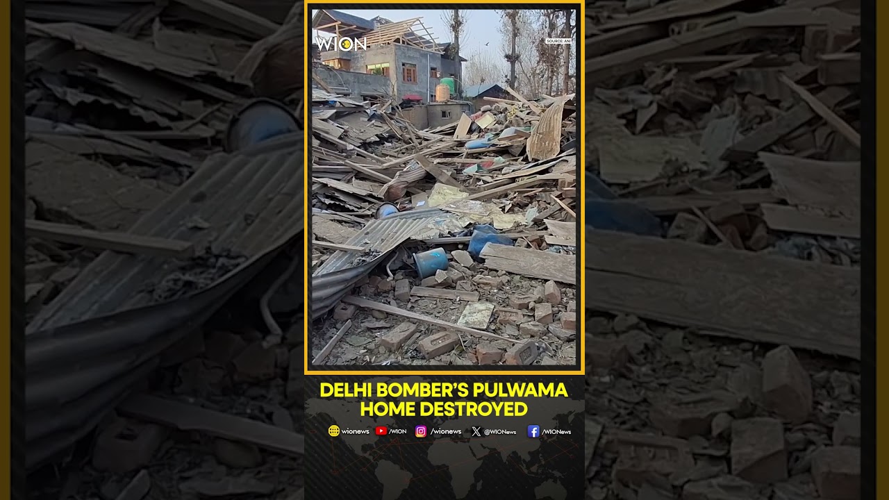 Delhi Bomber Dr Umar Nabi's Pulwama Home Blown Up by Security Forces | WION Shorts