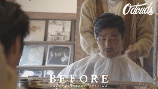 【メンズ髪型】セットが楽に決まる 手櫛とポマードで作る艶のあるミドルヘアのセット  - ROCKERS HAIR DESIGN - 神奈川 湘南 片瀬江ノ島【4K動画】