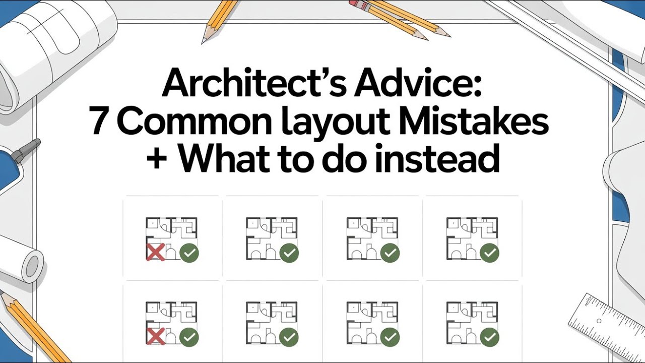 Architect’s Advice: 7 Common Layout Mistakes + What to Do Instead - YouTube