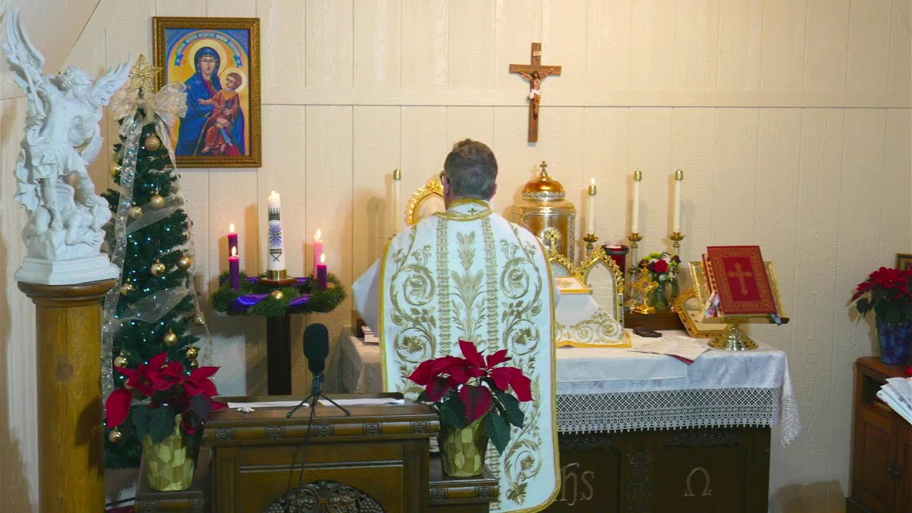 Fr. Altman Celebrating Holy Mass: 1/1/26  Feast of the Circumcision