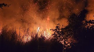 OmG Help help this fire is getting out of hand first time ever see something like this 🙏 