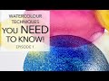 Beginner watercolour techniques you need to know episode 1